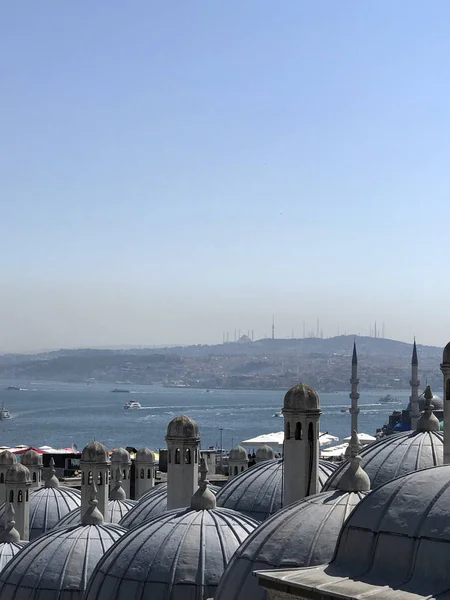 Istanbul Turkey November 2015 View Suleymaniye Mosque Built Legendary Ottoman — Stock Photo, Image