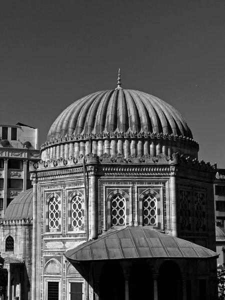 Внешний Вид Сехзаде Камии Мечети Князя Построенной Сулейманом Великолепным Сына — стоковое фото