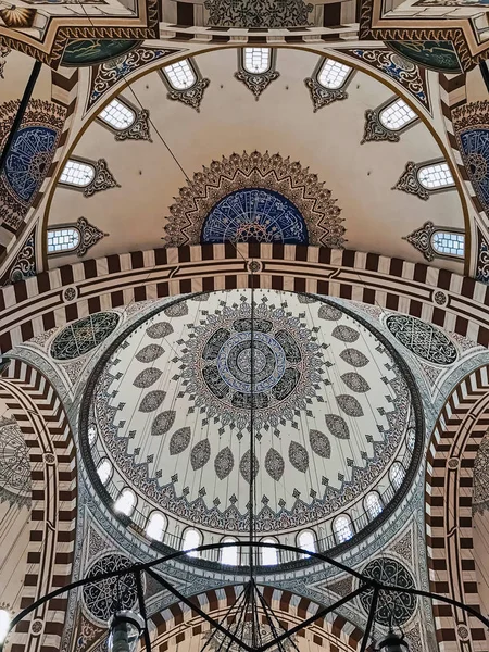Interiér Sehzade Camii Nebo Princ Mešita Istanbulu Turecko — Stock fotografie
