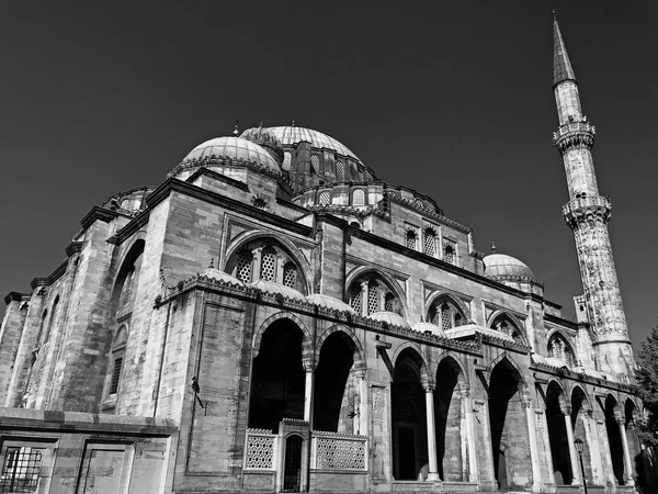 Vista Exterior Sehzade Camii Mesquita Príncipe Construída Por Solimão Magnífico — Fotografia de Stock