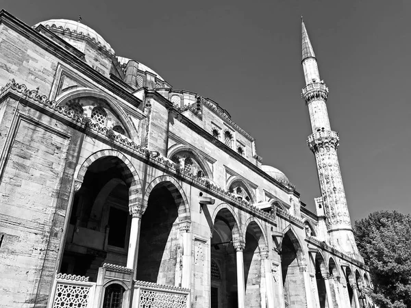 Vista Exterior Sehzade Camii Mesquita Príncipe Construída Por Solimão Magnífico — Fotografia de Stock