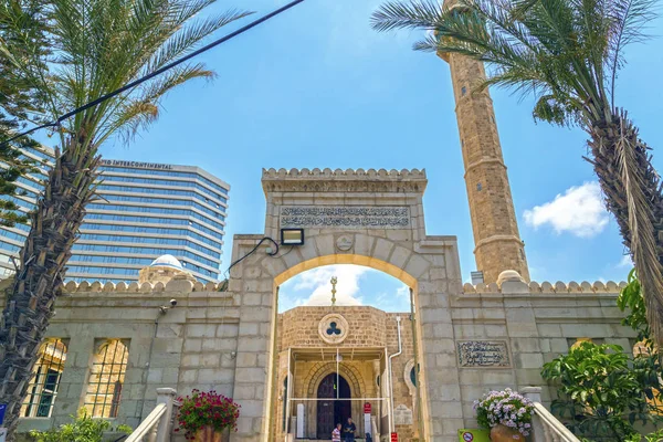 Tel Aviv Yafo Israël Juin 2018 Mosquée Hasan Bey Hassan — Photo