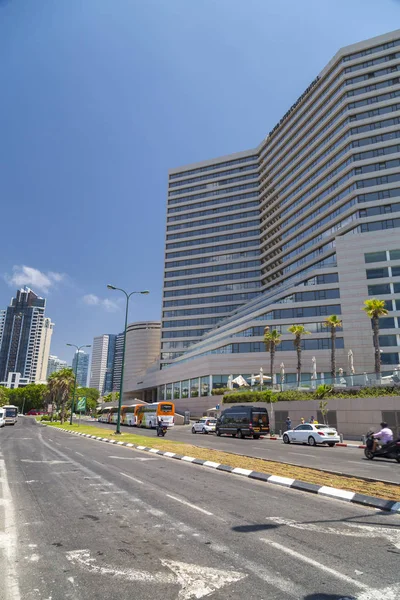 Tel Aviv Yafo Israel Junio 2018 Avenida Yehezkel Kaufmann Calle —  Fotos de Stock