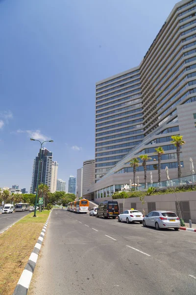 Tel Aviv Yafo Israel Junio 2018 Avenida Yehezkel Kaufmann Calle — Foto de Stock