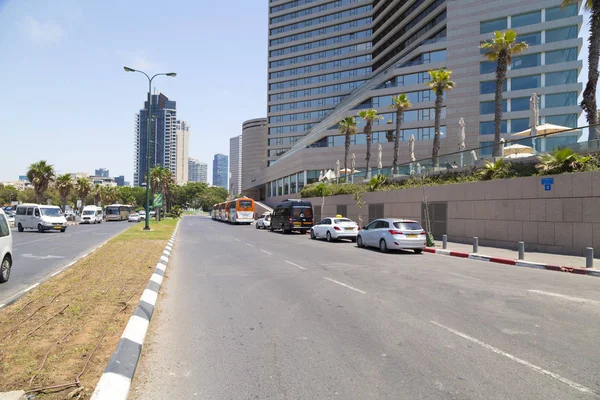 Tel Aviv Yafo Israel Junio 2018 Avenida Yehezkel Kaufmann Calle — Foto de Stock