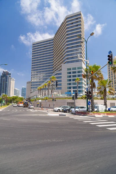 Tel Aviv Yafo Israel Junio 2018 Avenida Yehezkel Kaufmann Calle —  Fotos de Stock