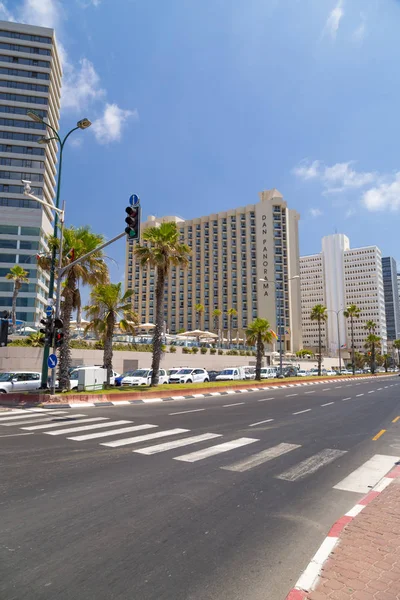 Tel Aviv Yafo Israel Junio 2018 Avenida Yehezkel Kaufmann Calle — Foto de Stock