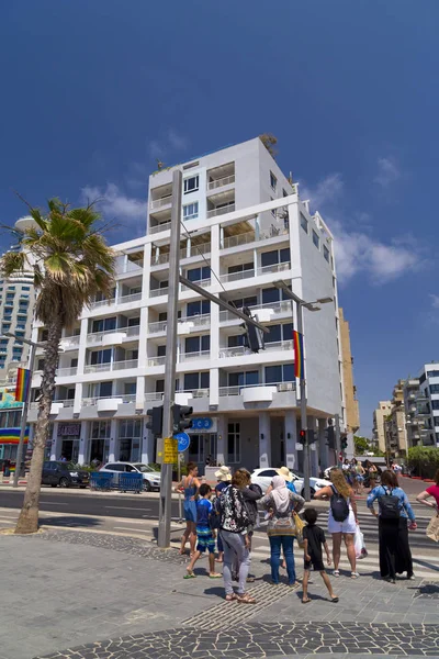 Тель Авив Яфо Израиль Июня 2018 Года Вид Набережной Тель — стоковое фото