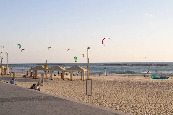 Tel Aviv Israel June 2018 View Beach Promenade Tel Aviv — Stock Photo, Image