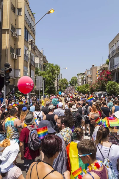 Tel Aviv Israel Junho 2018 20Th Annual Tel Aviv Pride — Fotografia de Stock