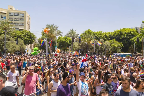 Tel Aviv Izrael Června 2018 Roční Tel Aviv Pride Týden — Stock fotografie