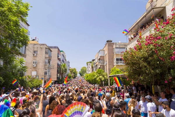 Tel Aviv Izrael Června 2018 Roční Tel Aviv Pride Týden — Stock fotografie