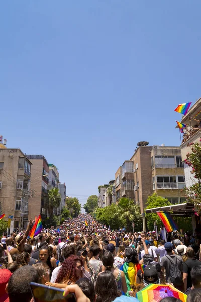 Tel Aviv Izrael Června 2018 Roční Tel Aviv Pride Týden — Stock fotografie