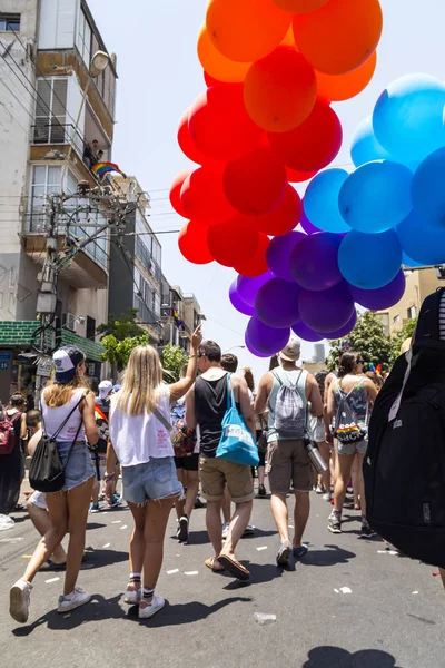 Tel Aviv Izrael Června 2018 Roční Tel Aviv Hrdost Week — Stock fotografie