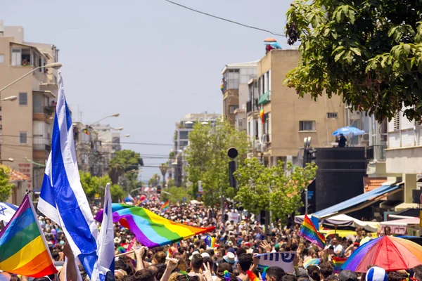 Tel Aviv Izrael Června 2018 Roční Tel Aviv Hrdost Week — Stock fotografie