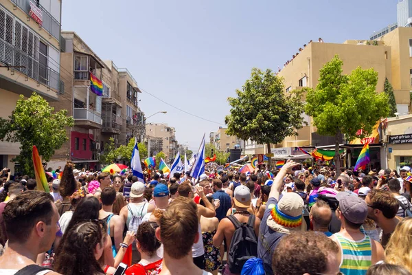 Tel Aviv Srail Haziran 2018 Yıllık Tel Aviv Gurur Week — Stok fotoğraf