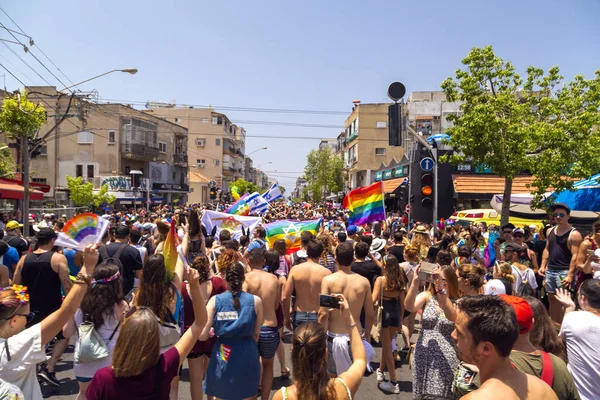 Tel Aviv Israel Junio 2018 20ª Semana Anual Del Orgullo —  Fotos de Stock