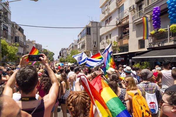 Tel Aviv Izrael 2018 Június Éves Tel Aviv Büszkeség Week — Stock Fotó