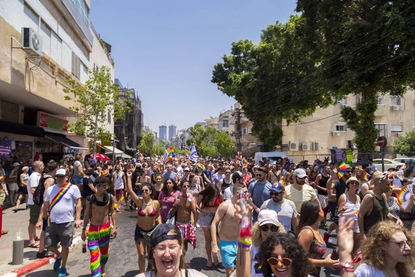 Tel Aviv Israel Juni 2018 Årliga Tel Aviv Pride Week — Stockfoto