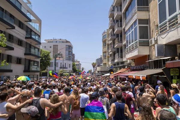 Tel Aviv Israel Juni 2018 Årliga Tel Aviv Pride Week — Stockfoto