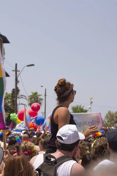 Tel Aviv Izrael Června 2018 Roční Tel Aviv Hrdost Week — Stock fotografie