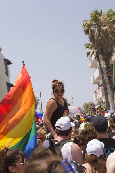 Tel Aviv Israel Juni 2018 Jährliche Tel Aviv Pride Week — Stockfoto