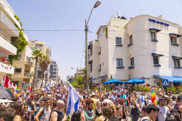 Τελ Αβίβ Ισραήλ Ιουνίου 2018 20Ου Ετήσια Τελ Αβίβ Υπερηφάνεια — Φωτογραφία Αρχείου