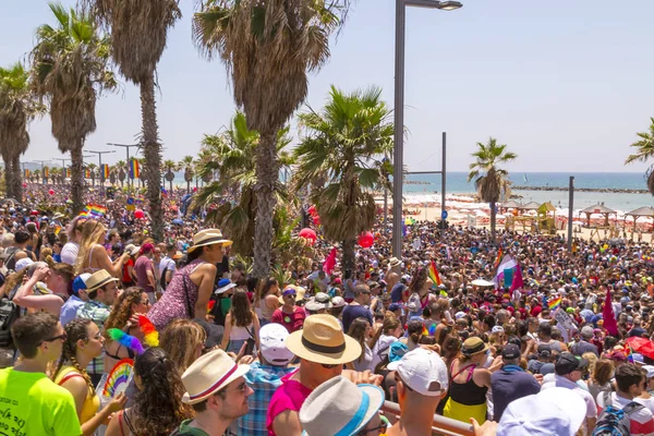 Tel Aviv Israel Junio 2018 20ª Semana Anual Del Orgullo — Foto de Stock