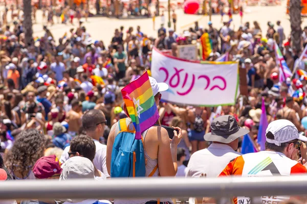 Tel Aviv Israel Juni 2018 Jährliche Tel Aviv Pride Week — Stockfoto