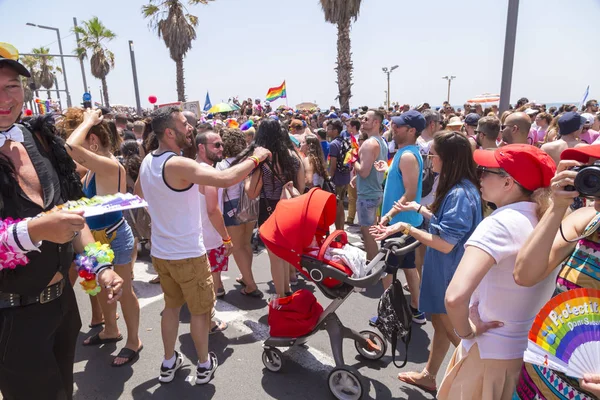 Tel Aviv Israel Juni 2018 Jährliche Tel Aviv Pride Week — Stockfoto