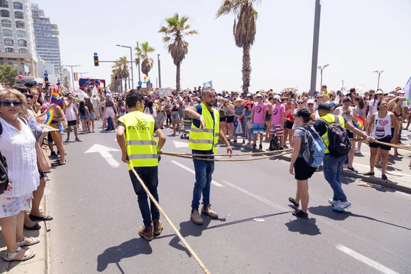 Tel Aviv Israel Junio 2018 20ª Semana Anual Del Orgullo — Foto de Stock