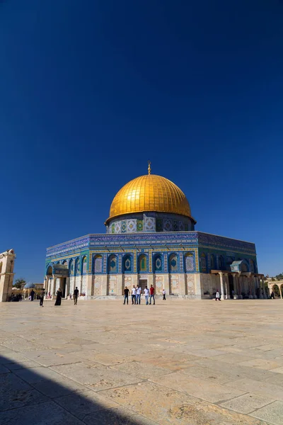 Єрусалим Ізраїль Червня 2018 Зовнішнє Подання Купол Скелі Аль Qubbet — стокове фото