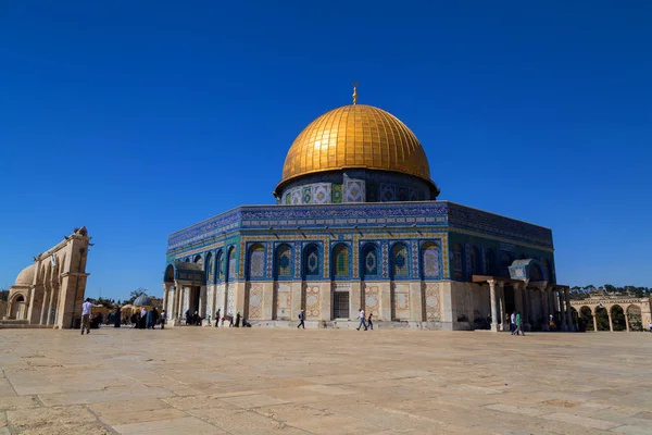 Jerusalem Israel Juni 2018 Außenansicht Der Felskuppel Qubbet Sahra Auf — Stockfoto