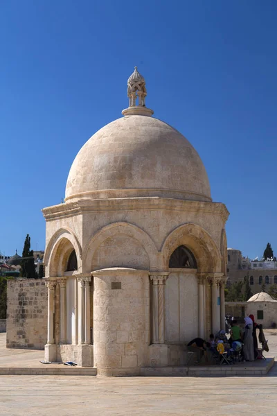 Gerusalemme Israele Giugno 2018 Veduta Esterna Della Cupola Della Roccia — Foto Stock