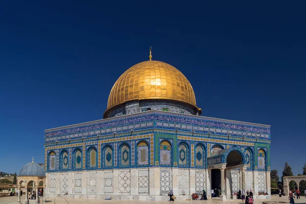 Jerusalem Israel Juni 2018 Außenansicht Der Felskuppel Qubbet Sahra Auf — Stockfoto