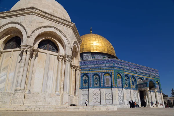 Jerusalem Israel June 2018 Exterior View Dome Rock Qubbet Sahra — Stock Photo, Image