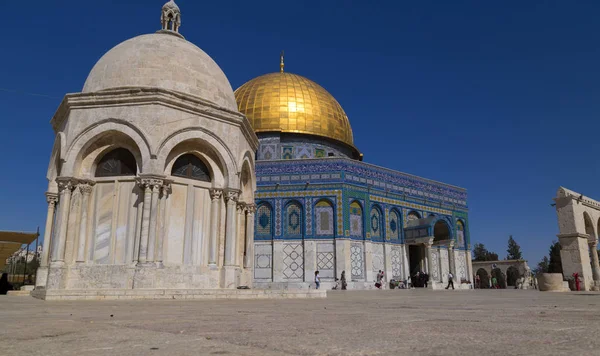 Jerusalem Israel June 2018 Exterior View Dome Rock Qubbet Sahra — Stock Photo, Image