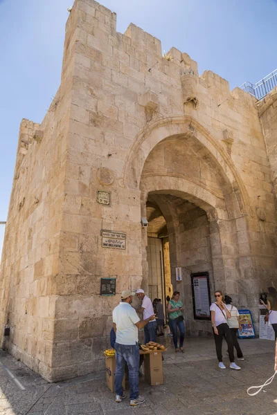 Jerusalem Srail Haziran 2018 Eski Sokaklar Binalar Kudüs Eski Şehri — Stok fotoğraf