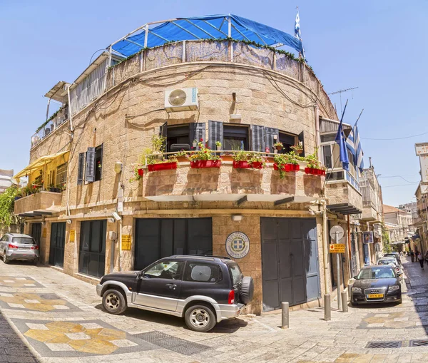 Jerusalén Israel Junio 2018 Antiguas Calles Edificios Ciudad Vieja Jerusalén — Foto de Stock