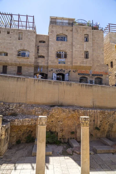 Jerusalem Israël Juni 2018 Oude Straten Gebouwen Oude Stad Van — Stockfoto