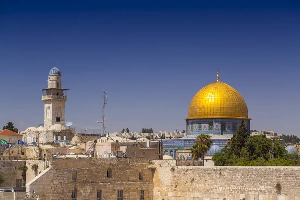 Jerusalem Srail Haziran 2018 Kudüs Srail Eski Şehrin Kutsal Sitedeki — Stok fotoğraf