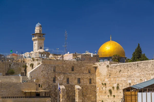 Gerusalemme Israele Giugno 2018 Veduta Esterna Della Cupola Della Roccia — Foto Stock