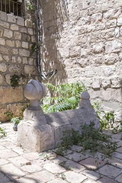 Bir Iki Mezarı Kime Yafa Kapısı Eski Kudüs Srail Eski — Stok fotoğraf