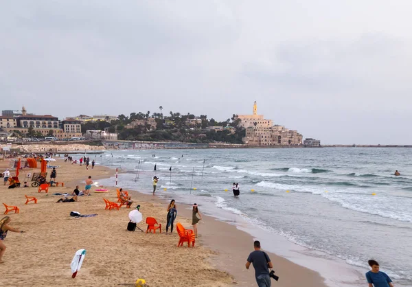 Yafo Israele Giugno 2018 Veduta Costiera Dell Antica Città Yafo — Foto Stock