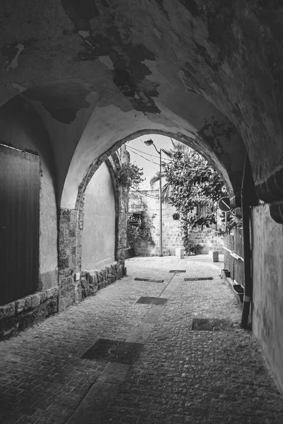 Yafo Israel June 2018 Ancient Streets Lanes Structures Old City — Stock Photo, Image