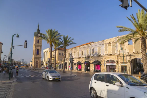 Jaffa Israël Juni 2018 Jaffa Klokkentoren Een Van Klok Torens — Stockfoto