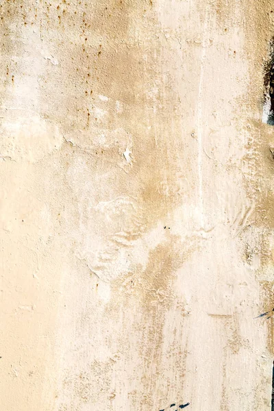 污垢和生锈的墙壁与污渍和油漆纹理背景 — 图库照片
