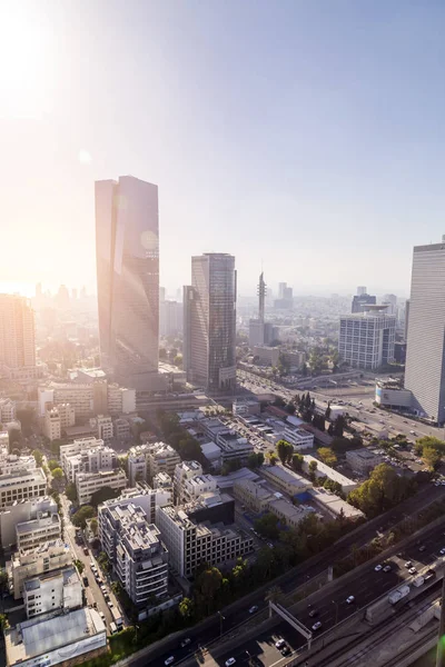 Tel Aviv Yafo Israel Junio 2018 Vista Aérea Los Edificios —  Fotos de Stock