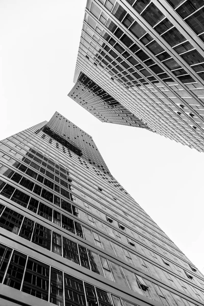 Moderne Architectuur Financiële Wijk Van Tel Aviv Zwart Wit — Stockfoto