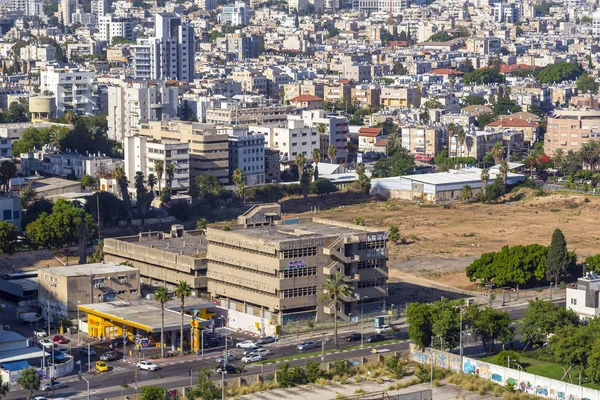 Tel Aviv Yafo Izrael 2018 Június Légi Felvétel Épületek Utcák — Stock Fotó